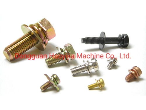 Automatic M3-M6 Fasteners Making Machine Washer Assembly Machine for Bolt and Washer Combination Machine